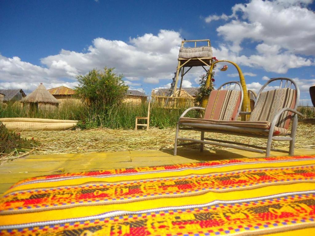普诺 Uros Aruma-Uro On Uros Floating Islands酒店 外观 照片