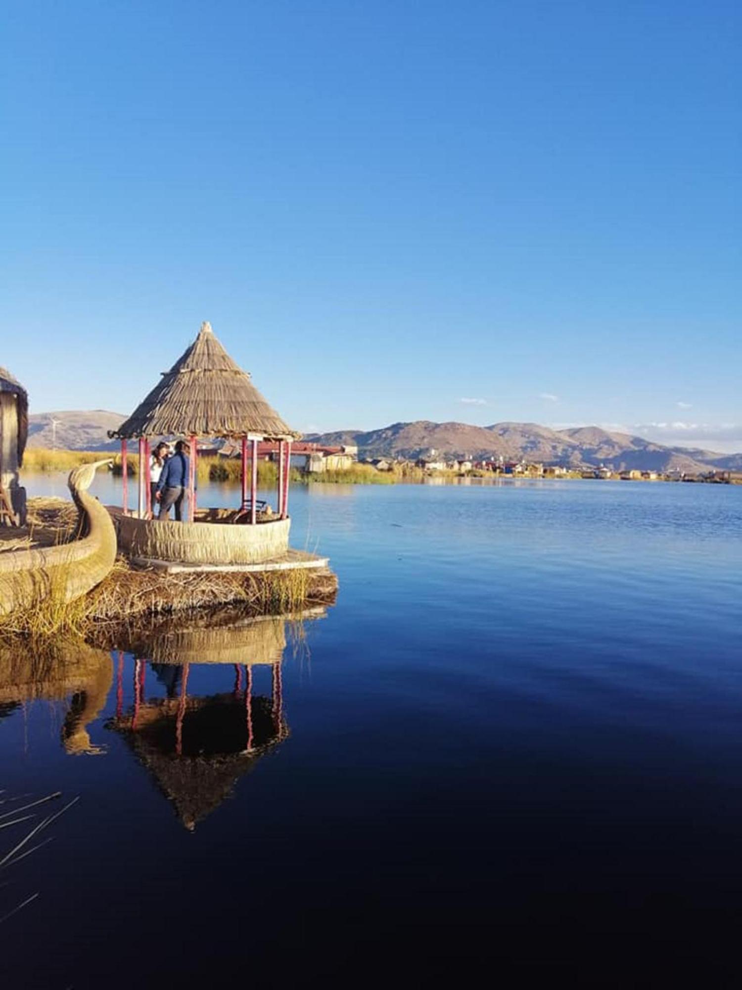 普诺 Uros Aruma-Uro On Uros Floating Islands酒店 外观 照片