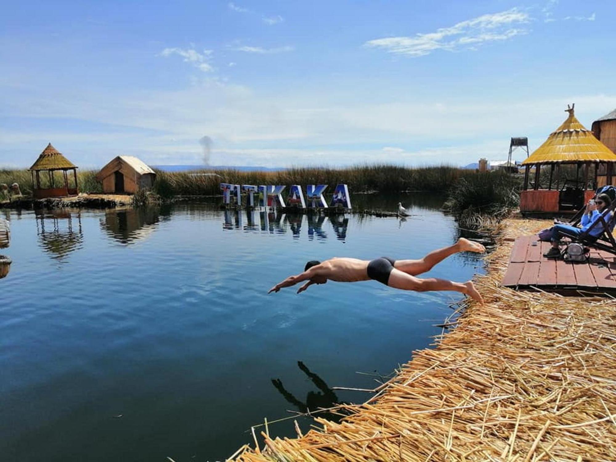 普诺 Uros Aruma-Uro On Uros Floating Islands酒店 外观 照片